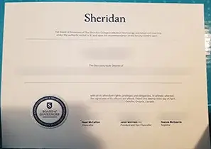 购买Sheridan毕业证