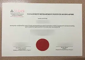 新加坡管理发展学院毕业证购买