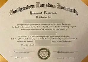 美国东南路易斯安那大学毕业证购买