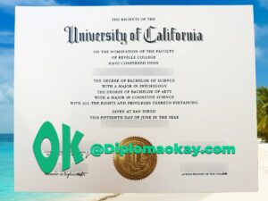 购买UCSD文凭