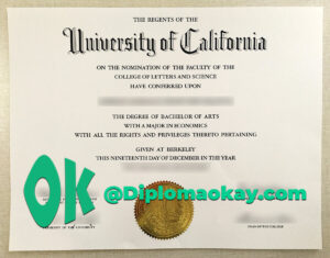 购买加州大学伯克利分校毕业证