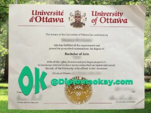 uOttawa文凭定制