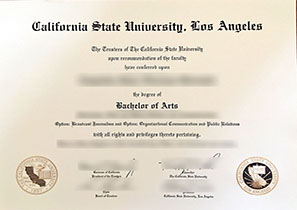 购买加州州立大学洛杉矶分校毕业证
