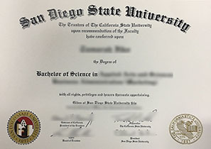 购买圣迭戈州立大学毕业证