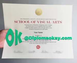 视觉艺术学院毕业证购买