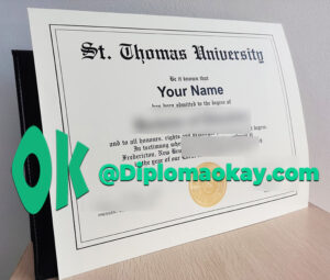 STU毕业证购买 办理圣托马斯大学毕业证