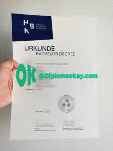 办理埃森造型艺术学院毕业证 购买HBK Essen文凭