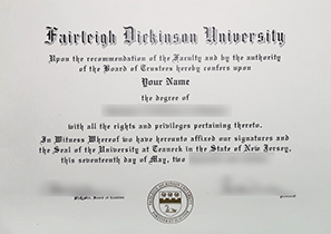 首页 7 费尔利迪金森大学毕业证购买