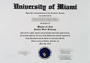 购买迈阿密大学文凭