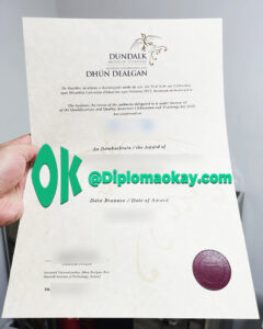 购买唐道克理工学院毕业证 DkIT毕业证购买