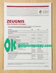 TU Darmstadt成绩单定制 达姆施塔特工业大学成绩单购买