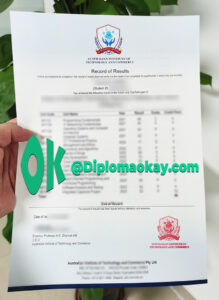 办理AITC成绩单 AITC成绩单购买