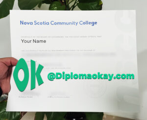 办理NSCC文凭 新斯科舍社区学院毕业证购买