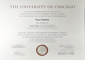 美国UChicago毕业证制作