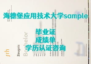 海德堡SRH应用技术大学毕业证制作